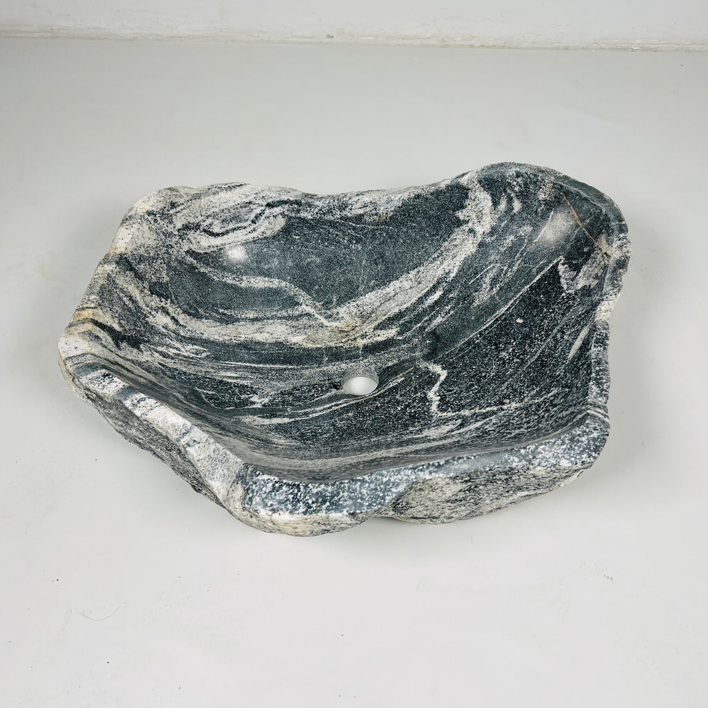 Slate Grey River Stone Sink