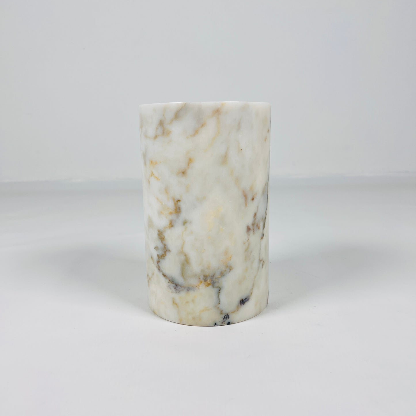 Marble Bottle Holder - Golden