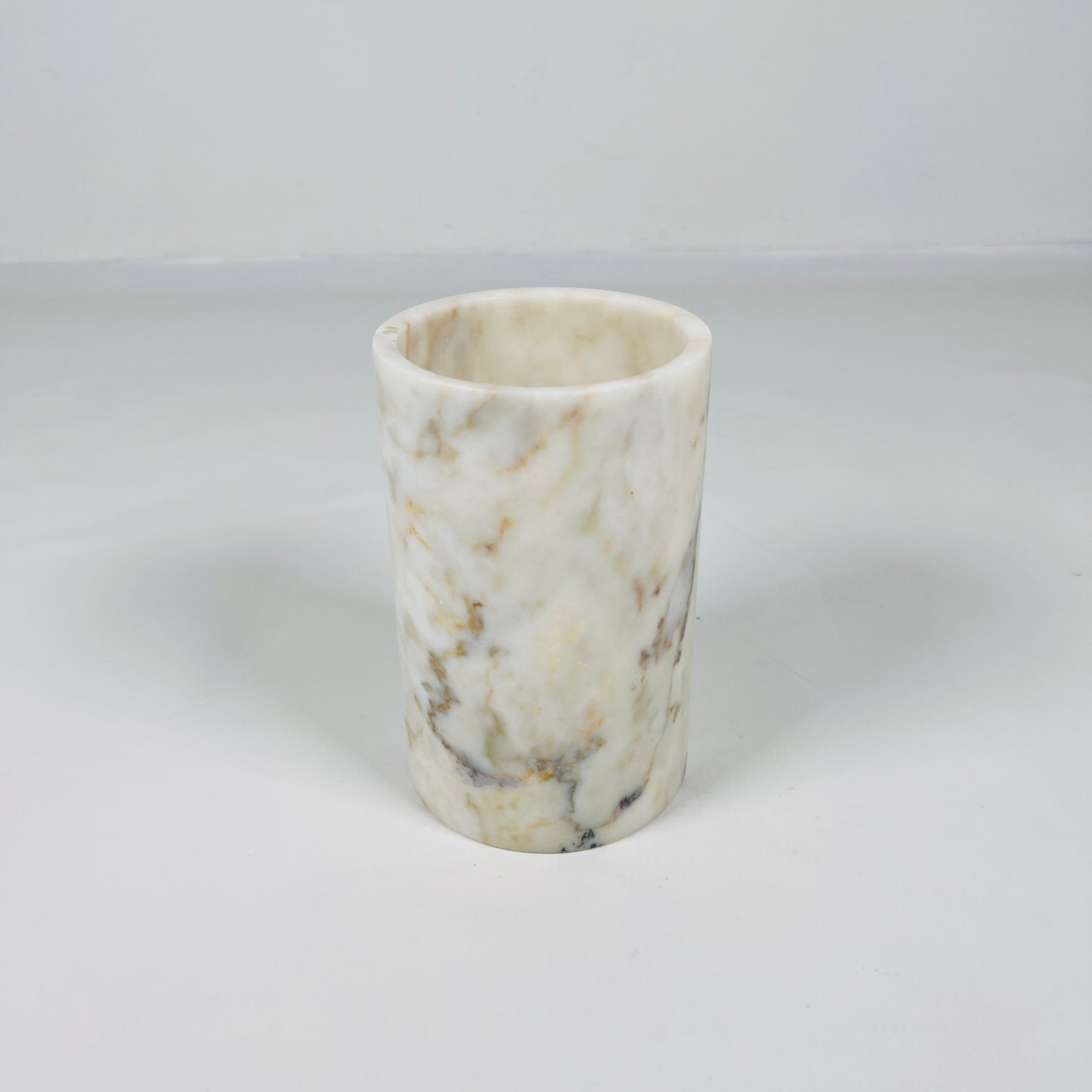 Marble Bottle Holder - Golden