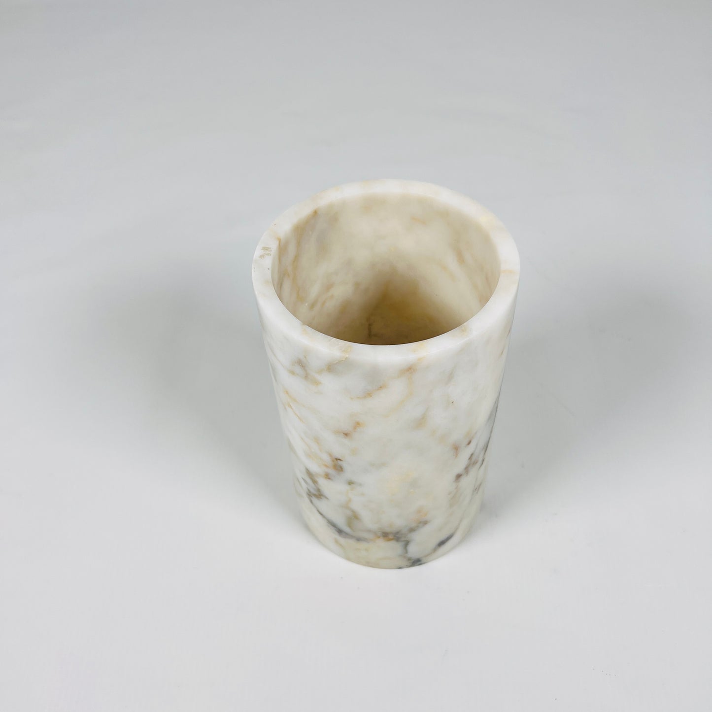 Marble Bottle Holder - Golden