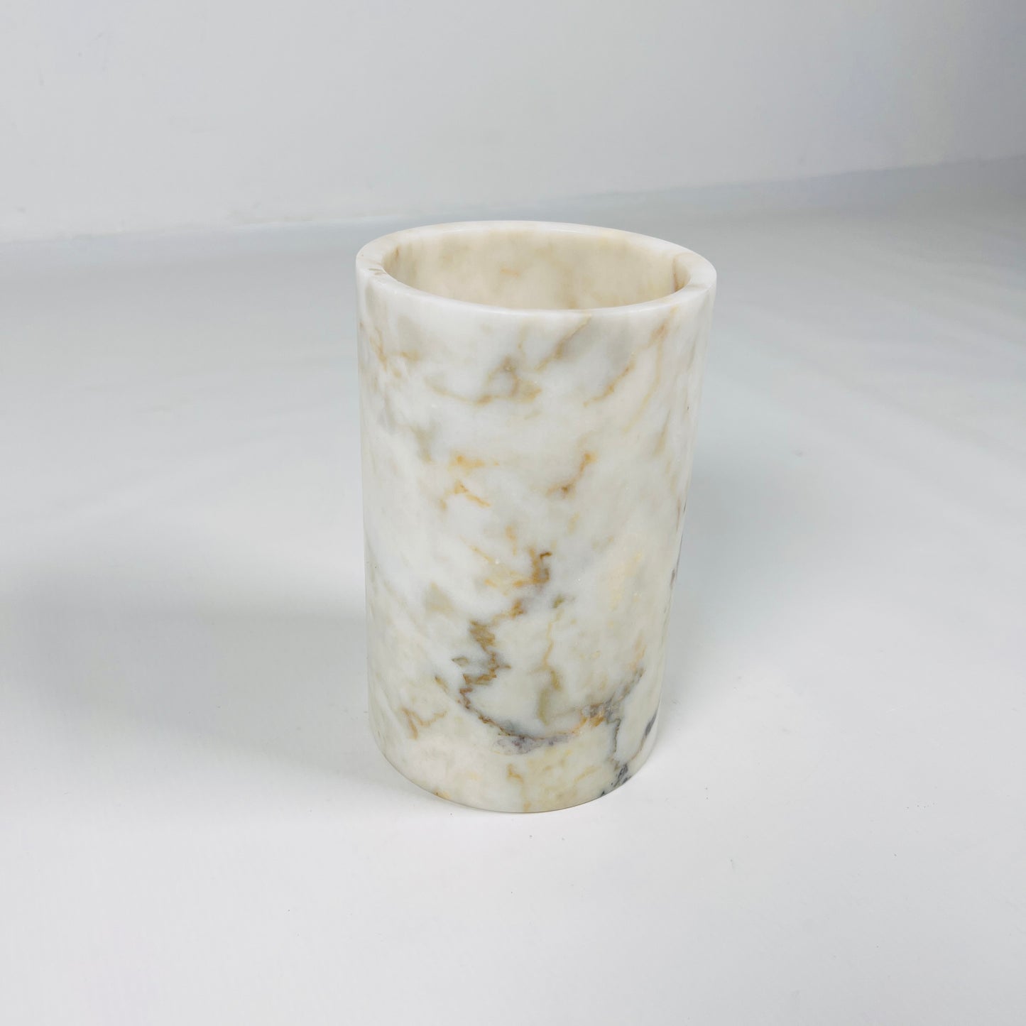 Marble Bottle Holder - Golden