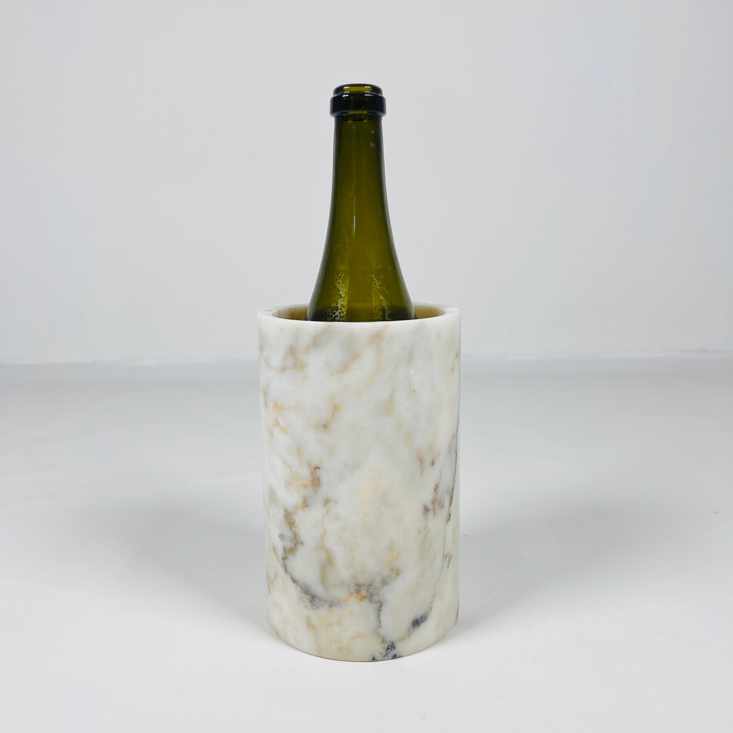 Marble Bottle Holder - Golden