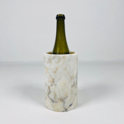Marble Bottle Holder - Golden