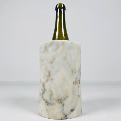 Marble Bottle Holder - Golden