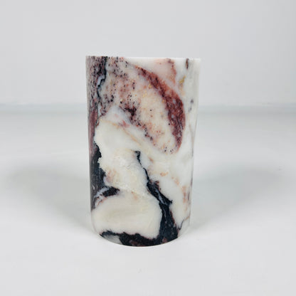 Marble Bottle Holder - -Red & White