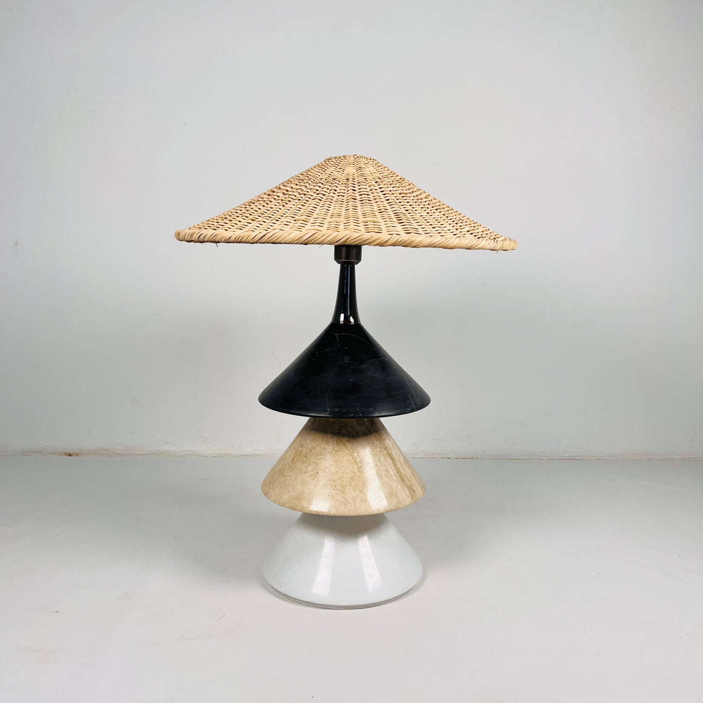 Tiered Cone Lamp
