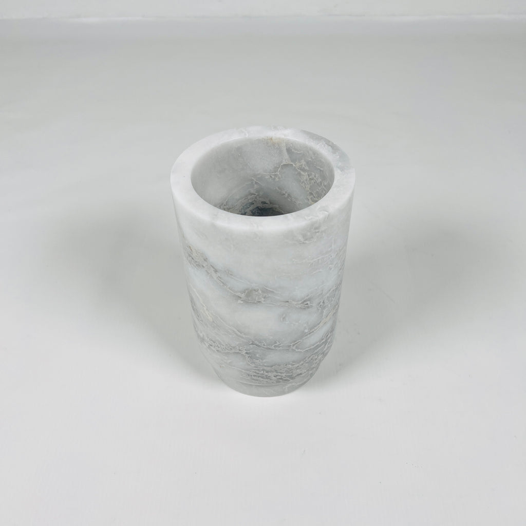 Grey Marble Bottle Holder