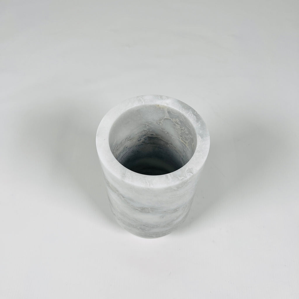 Grey Marble Bottle Holder