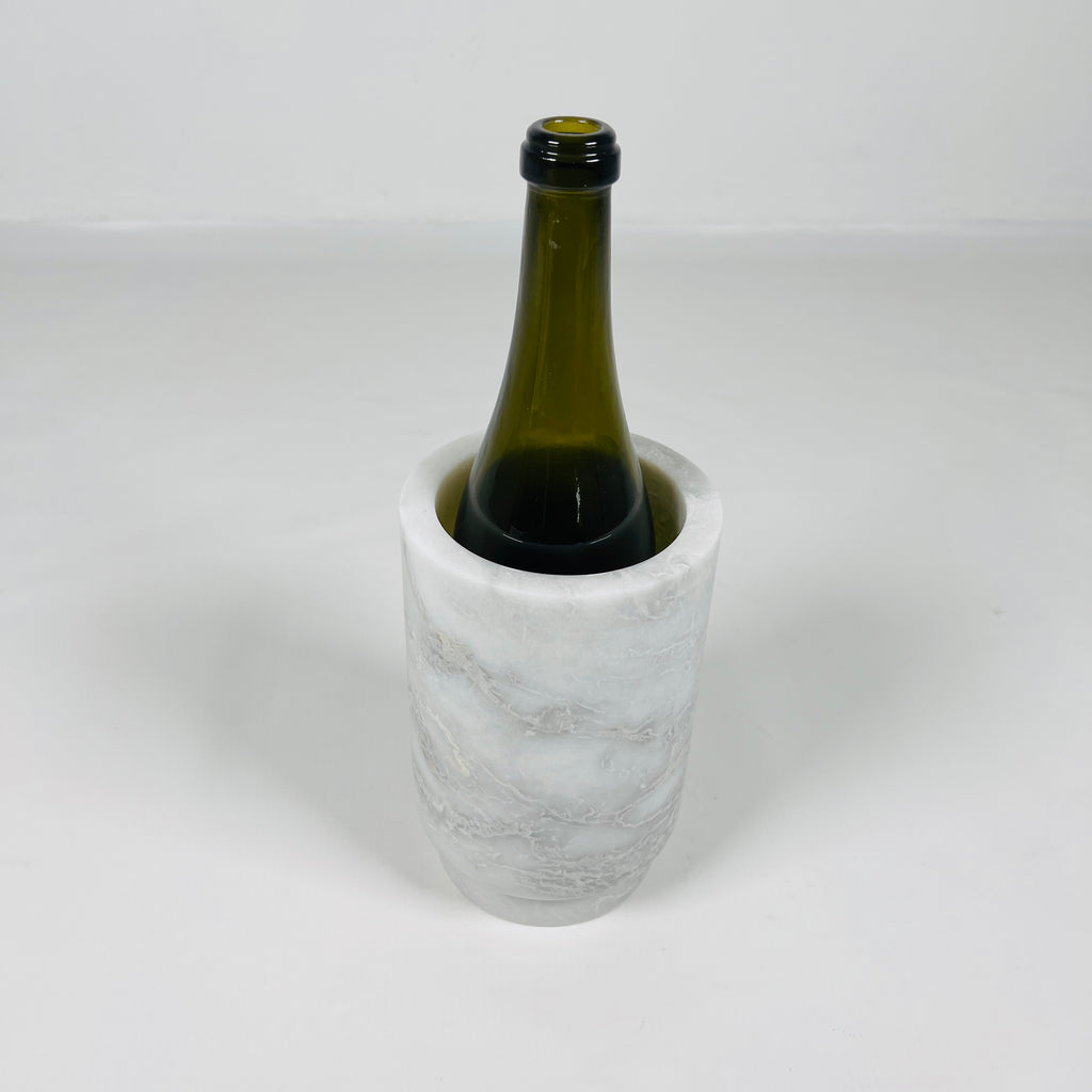 Grey Marble Bottle Holder