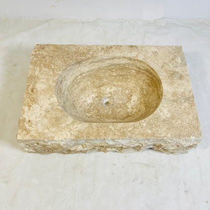 Sora Sink - Travertine