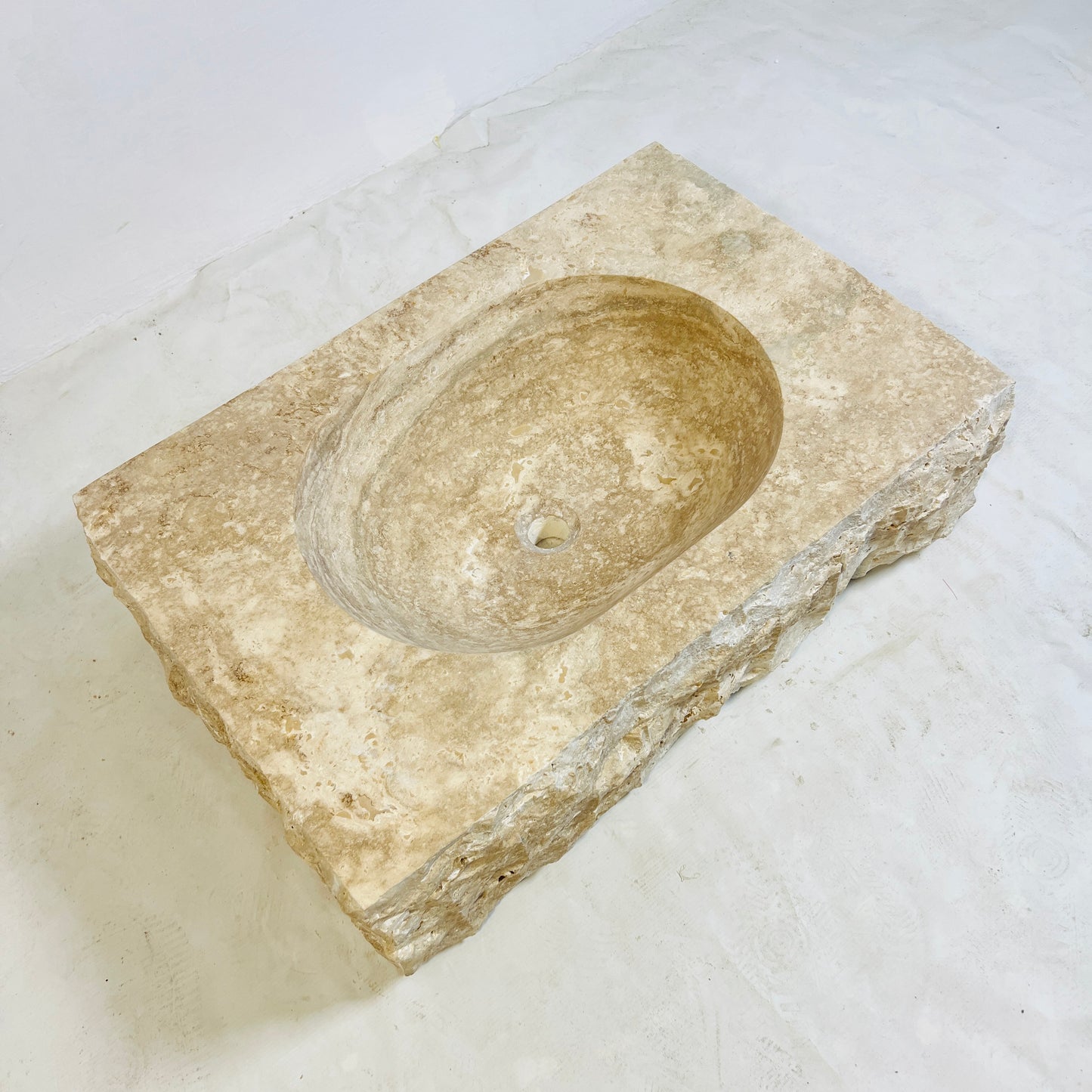 Sora Sink - Travertine