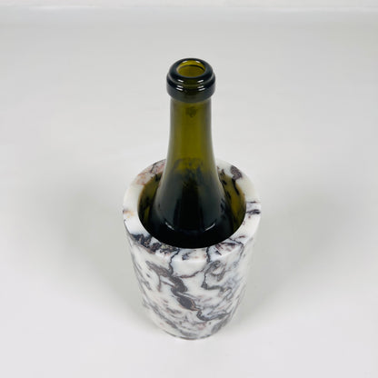 Marble Bottle Holder - Red & White