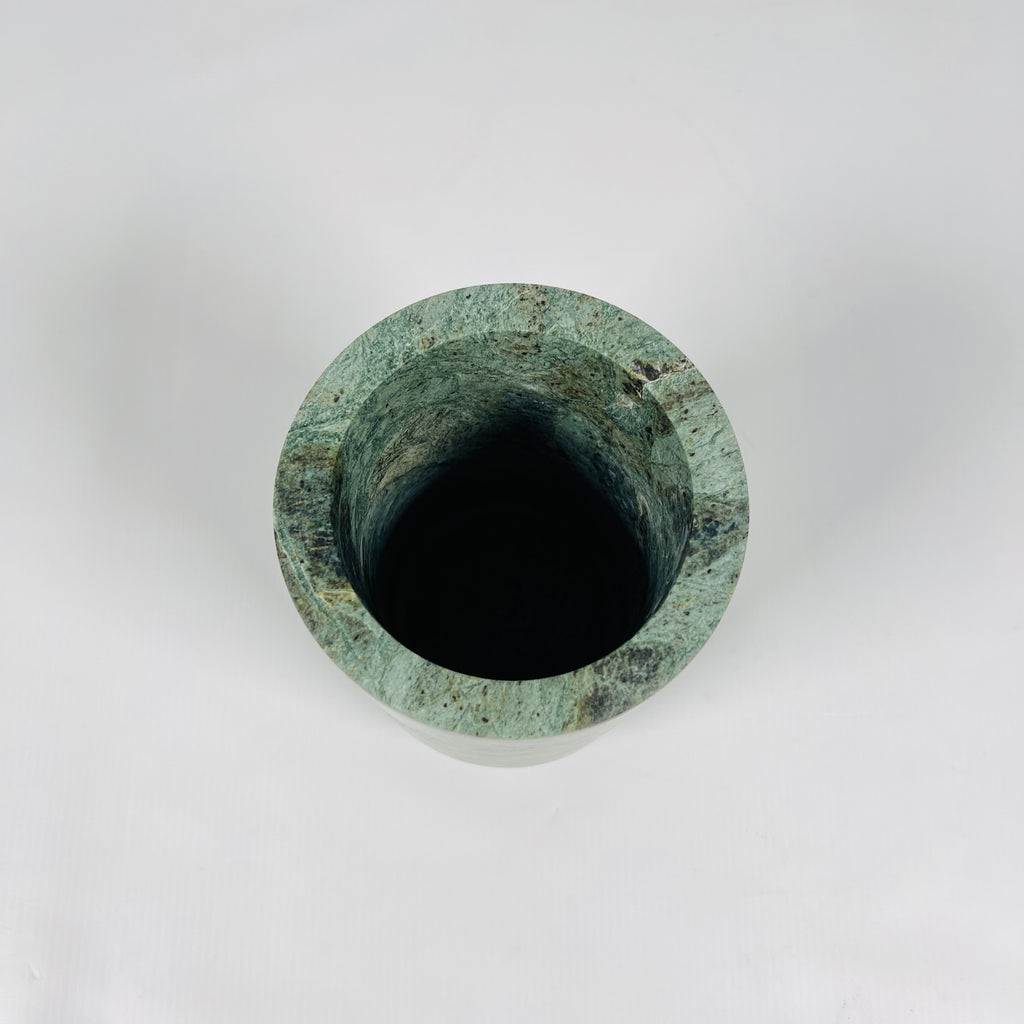 Green Marble Bottle Holder