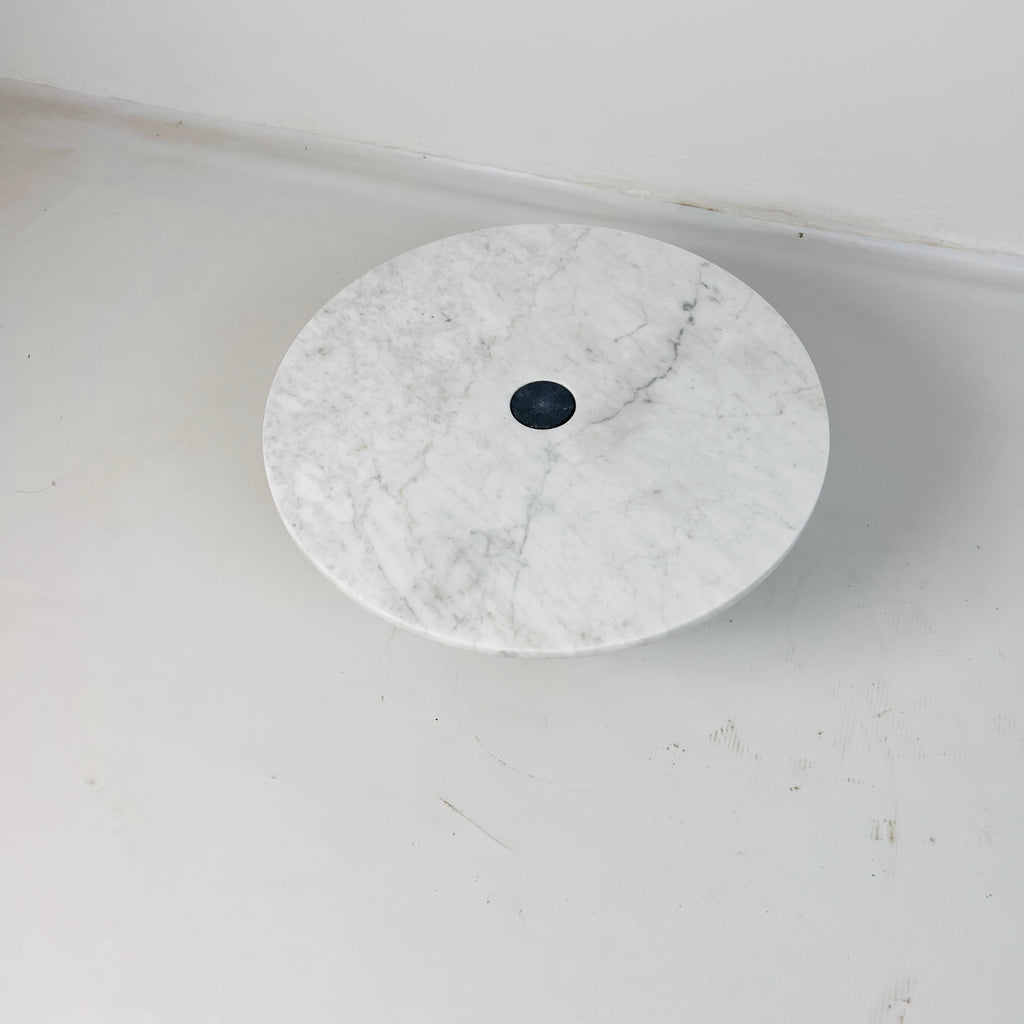 Light Grey Ball Bottom Marble Dessert Stand