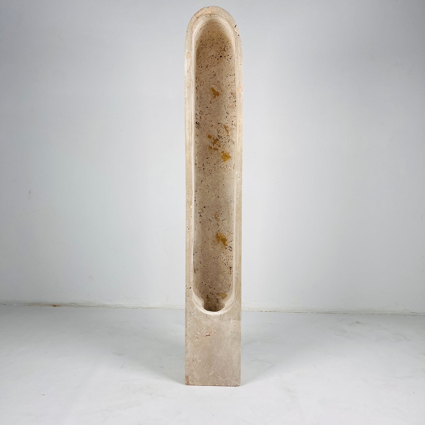 Travertine Tall Glow Floor Lamp