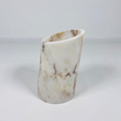 Sliced Marble Bottle Holder - Golden