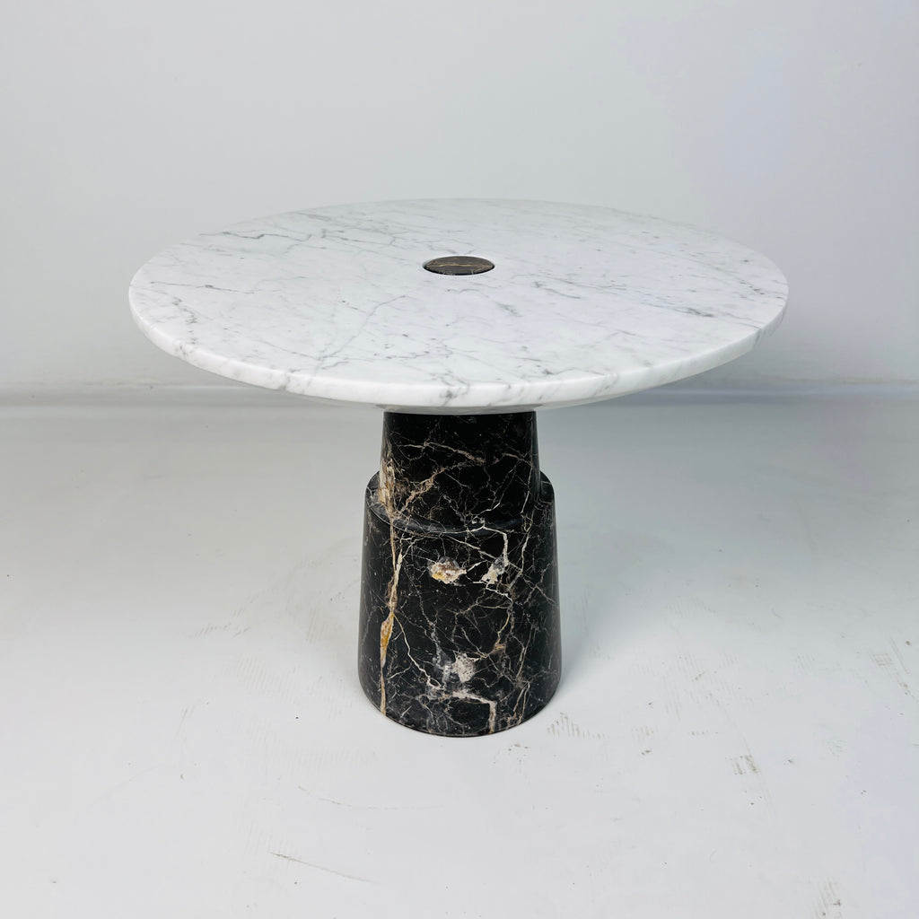 Light Grey Long Marble Dessert Stand