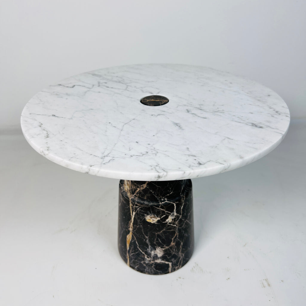 Light Grey Long Marble Dessert Stand