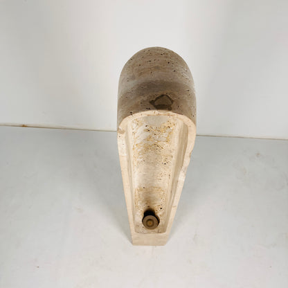 Channel Floor Lamp - Travertine