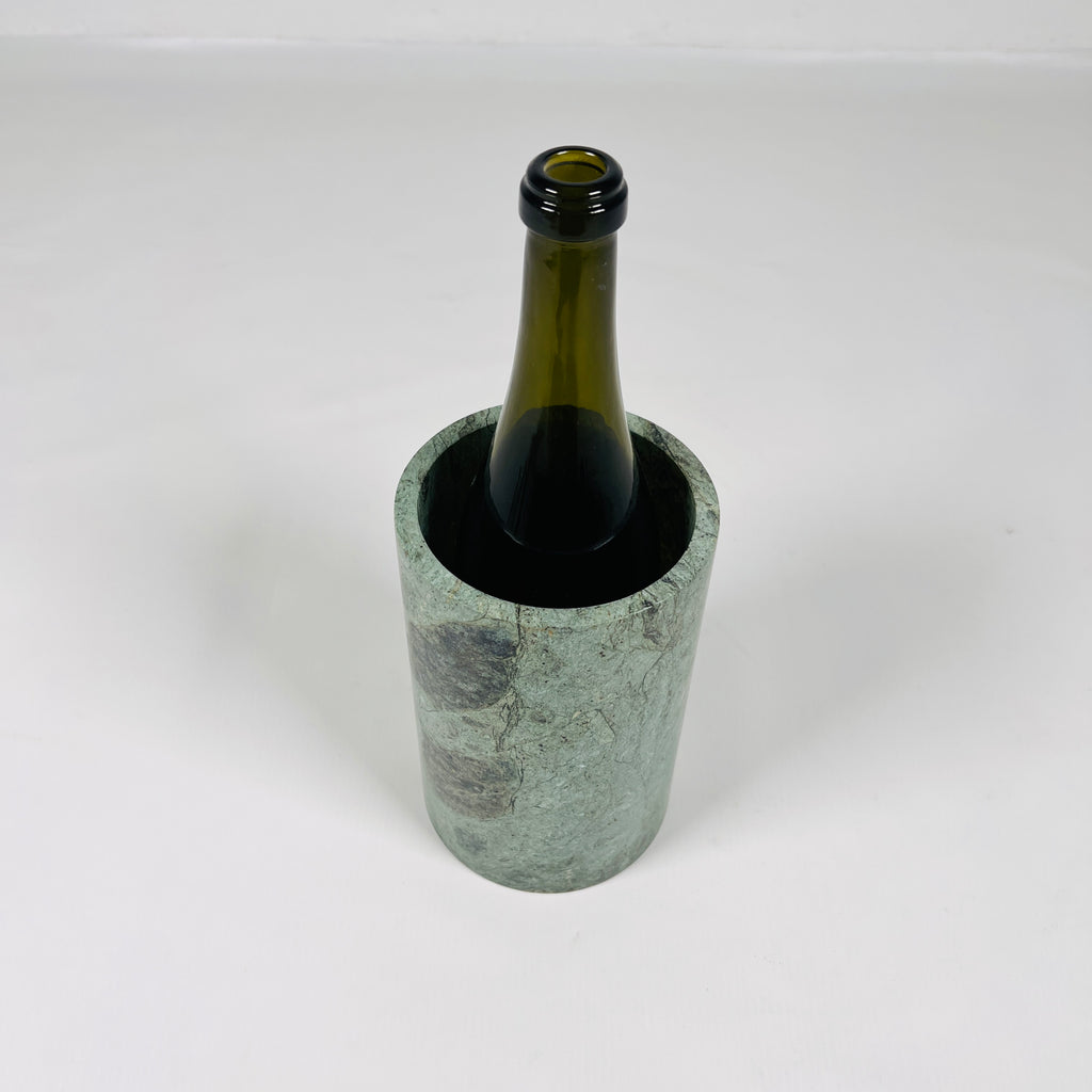 Green Marble Bottle Holder