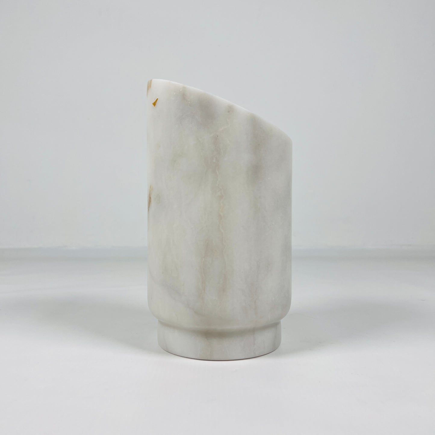 Sliced Marble Bottle Holder - Golden