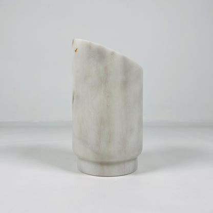 Sliced Marble Bottle Holder - Golden
