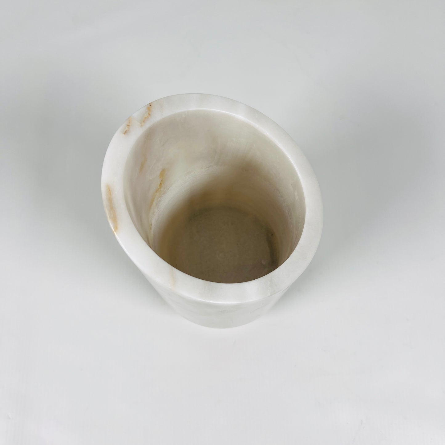 Sliced Marble Bottle Holder - Golden