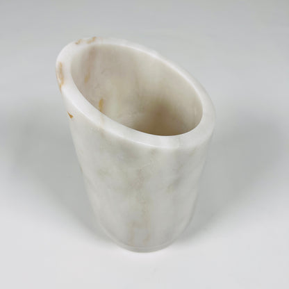 Sliced Marble Bottle Holder - Golden