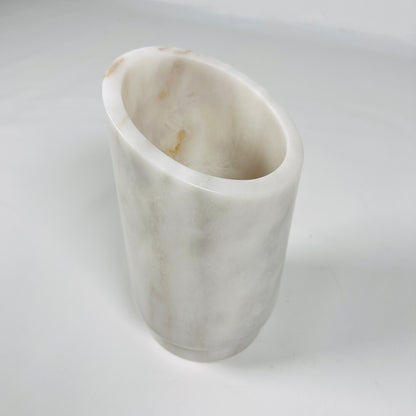 Sliced Marble Bottle Holder - Golden