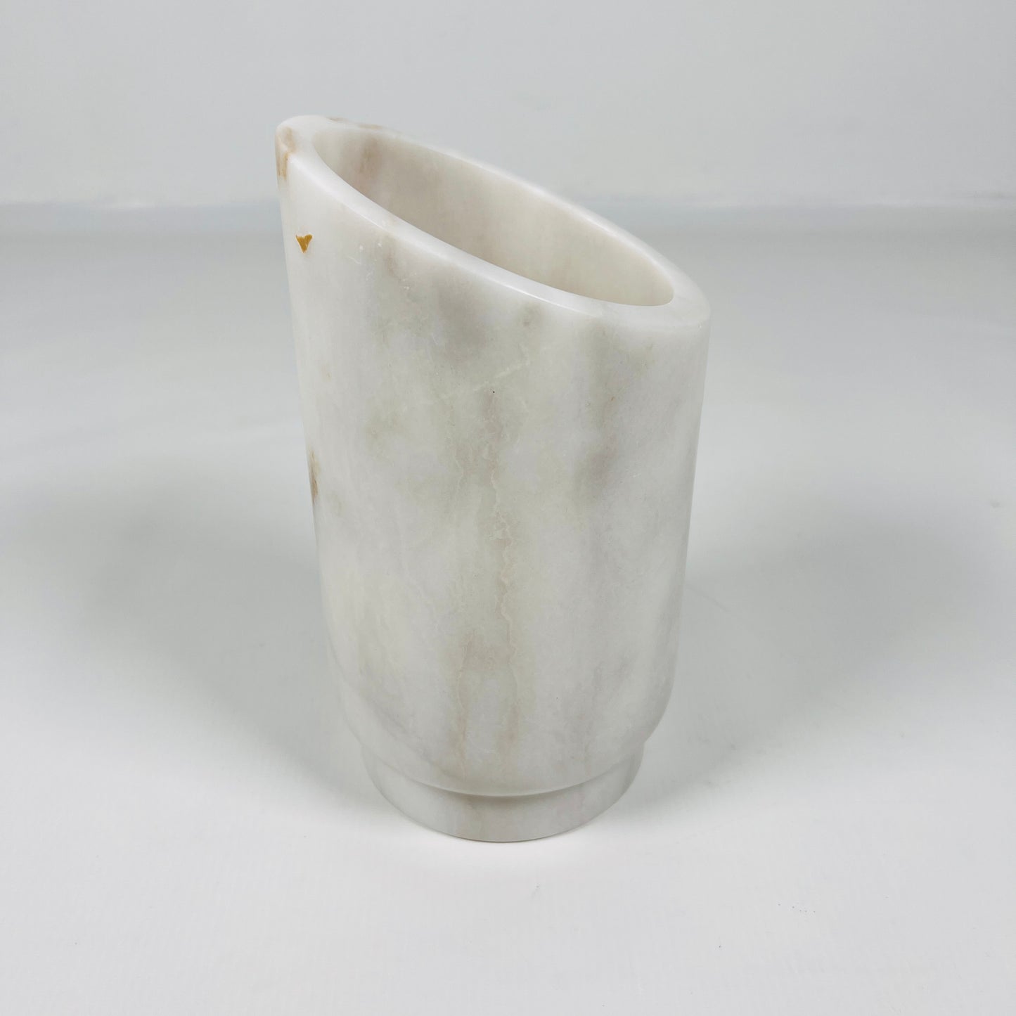 Sliced Marble Bottle Holder - Golden