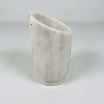 Sliced Marble Bottle Holder - Golden