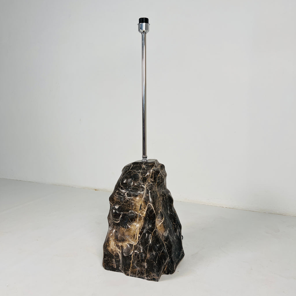 Lumin Brown Stone Floor Lamp