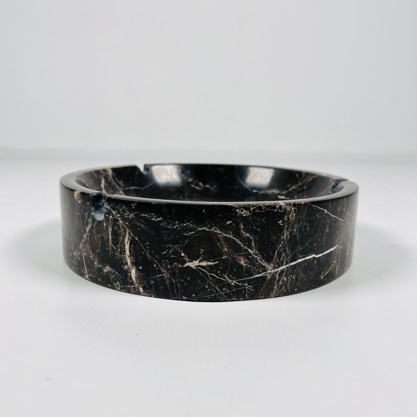 Lume Marble Ashtray - Black
