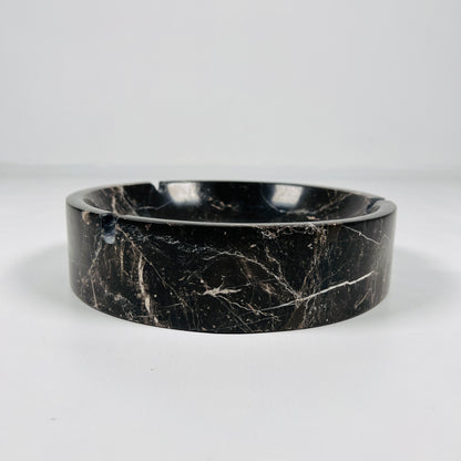 Lume Marble Ashtray - Black
