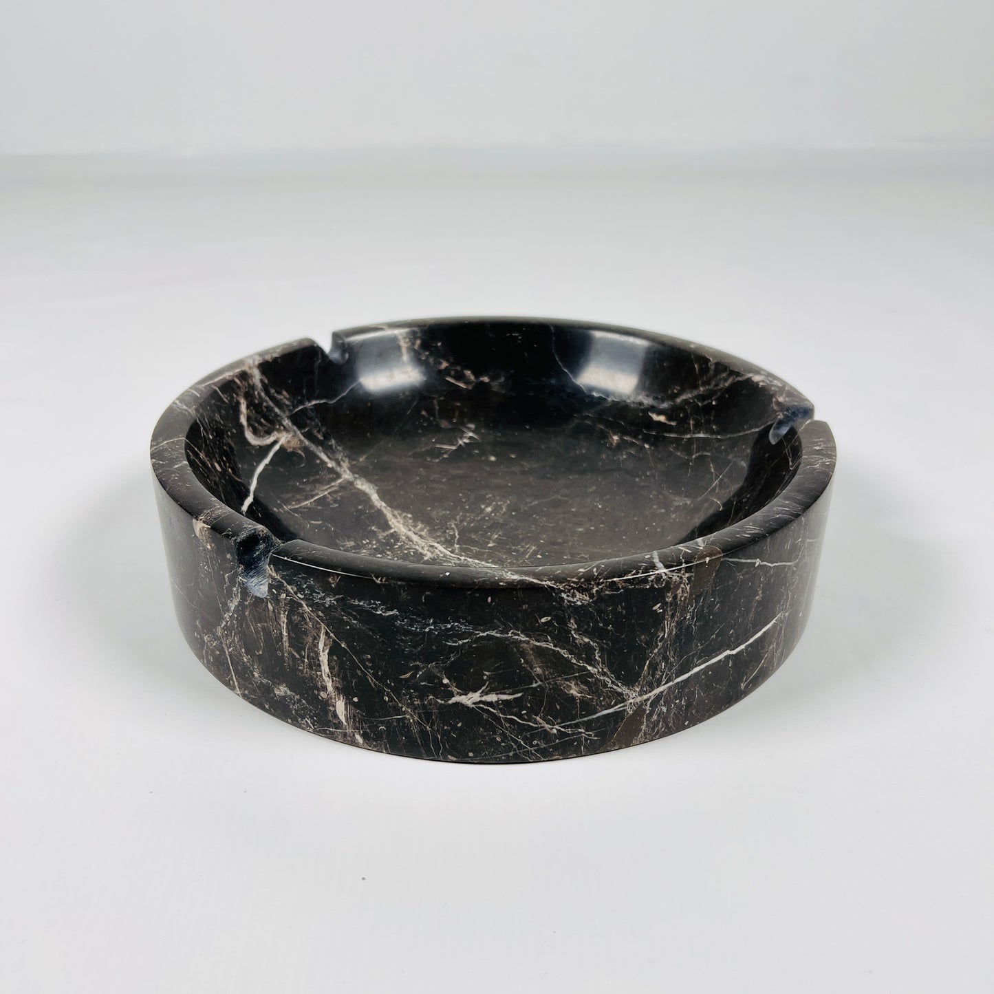 Lume Marble Ashtray - Black
