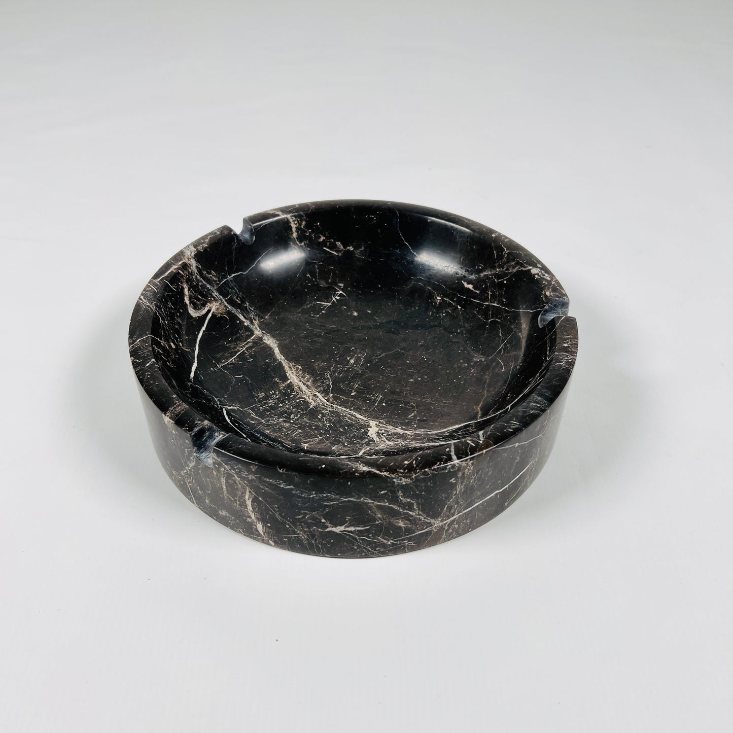 Lume Marble Ashtray - Black
