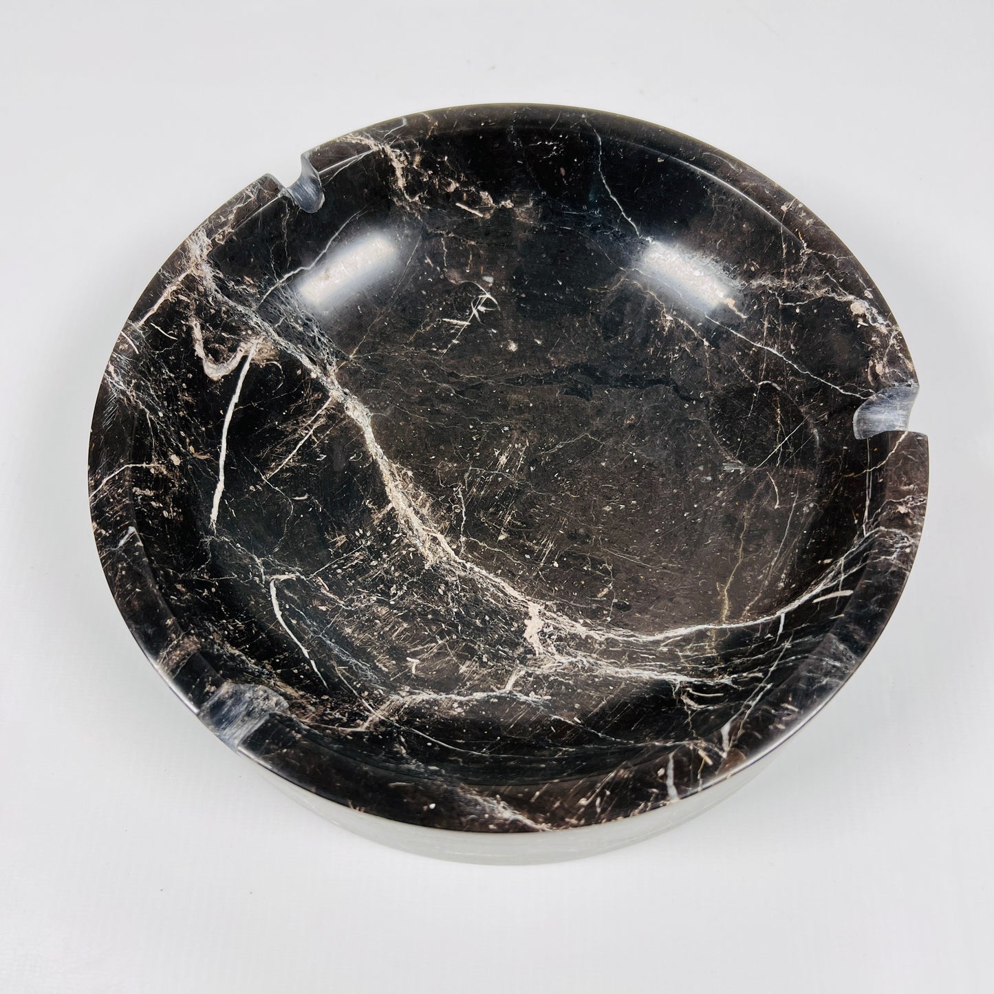 Lume Marble Ashtray - Black