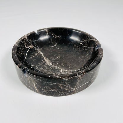 Lume Marble Ashtray - Black