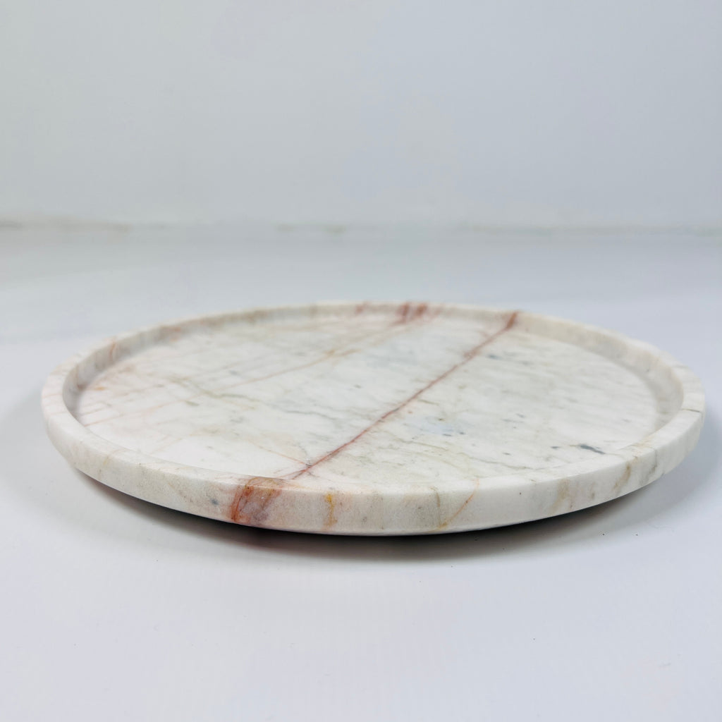 Red Veined Plate