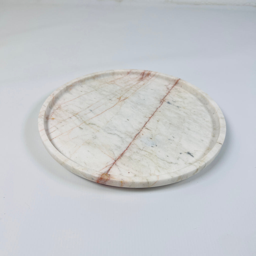 Red Veined Plate