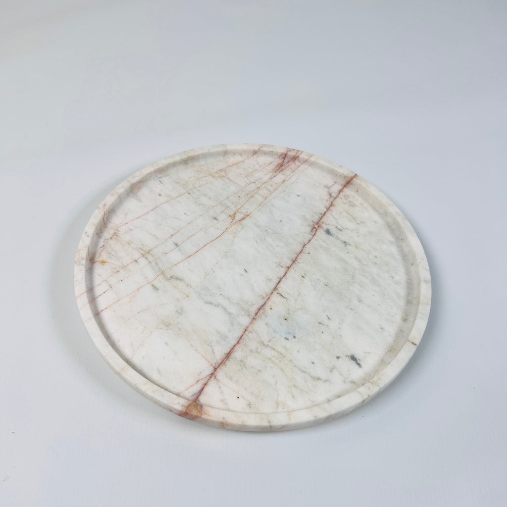 Red Veined Plate