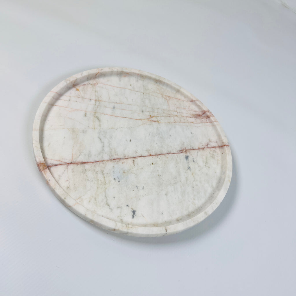 Red Veined Plate