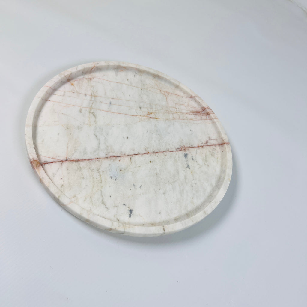 Red Veined Plate