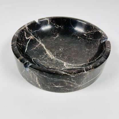 Lume Marble Ashtray - Black
