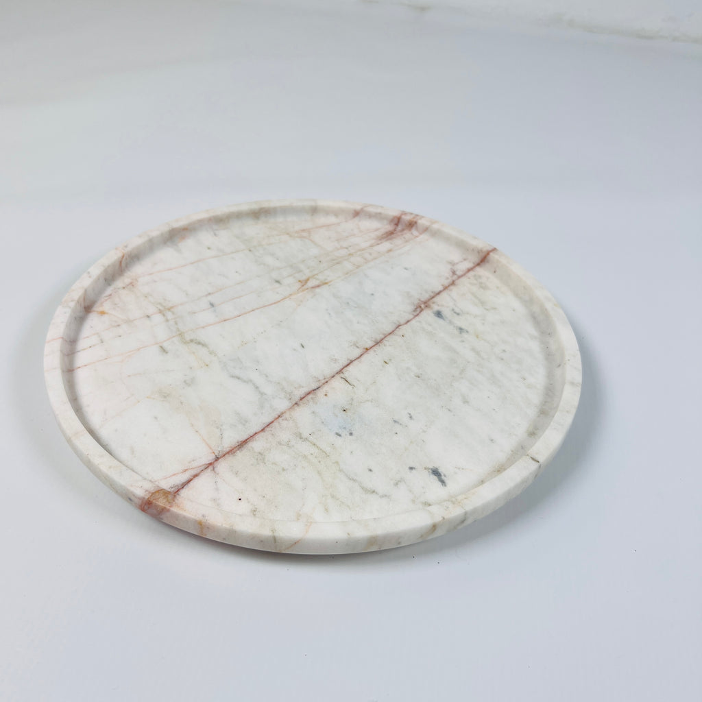 Red Veined Plate