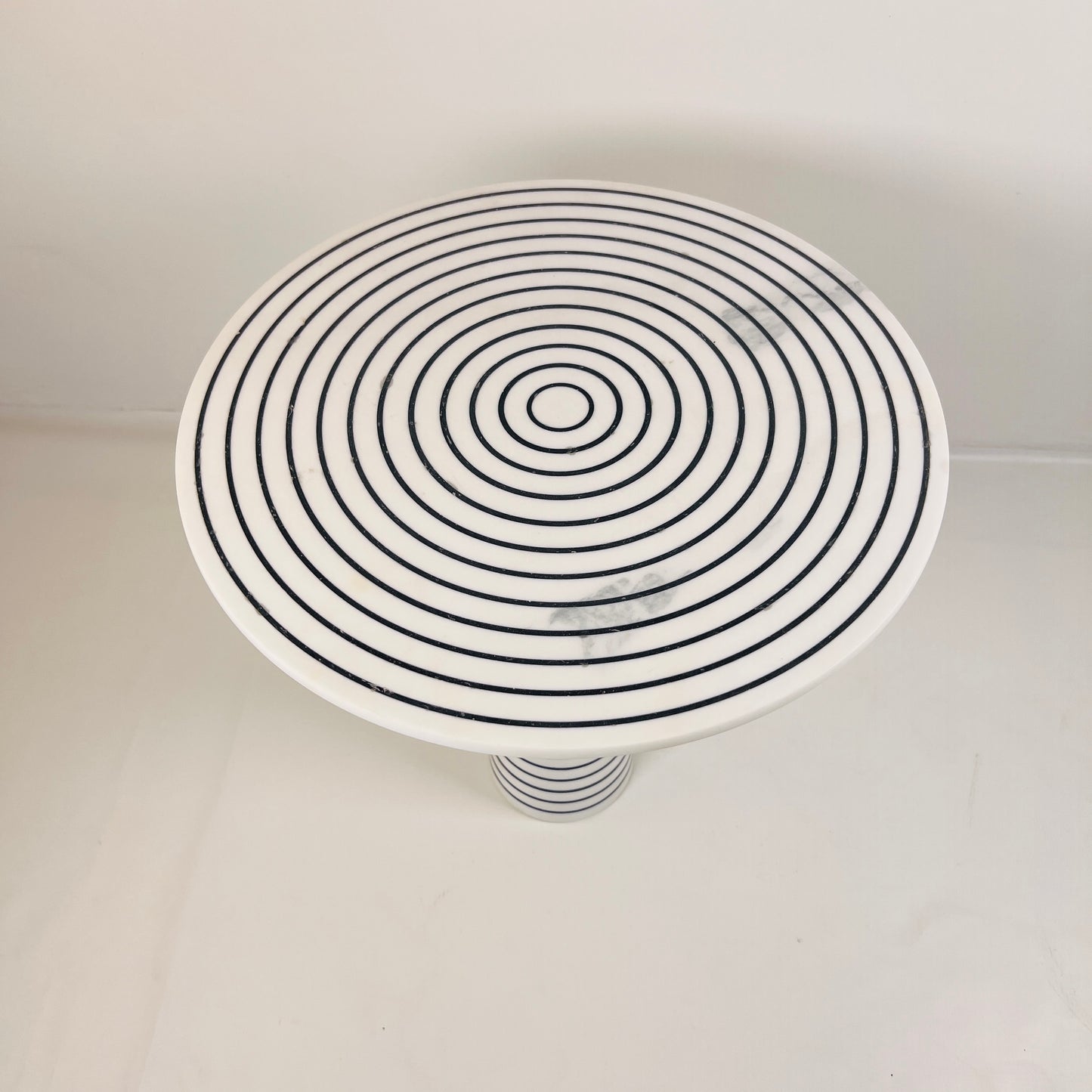Pinstriped Side Table