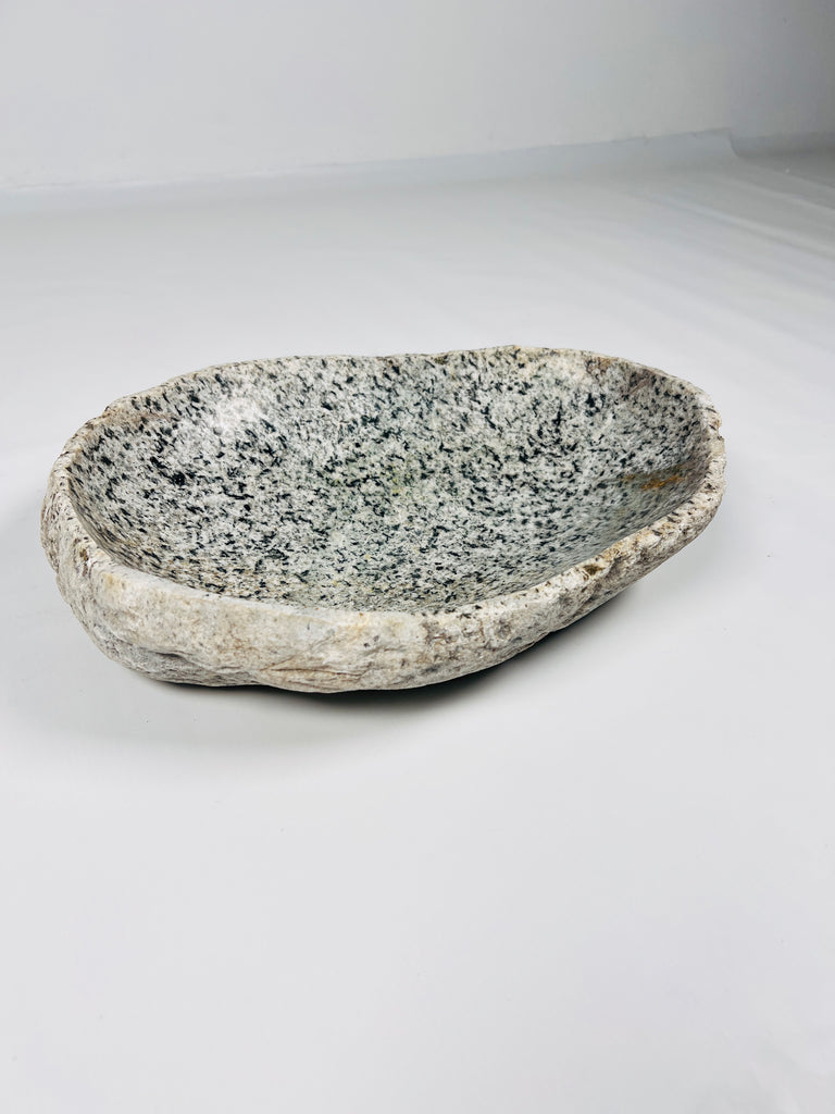 Dotted Riverstone Bowl