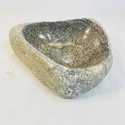 Golden Brushed Sink - River Stone
