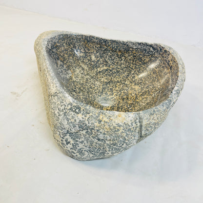 Golden Brushed Sink - River Stone