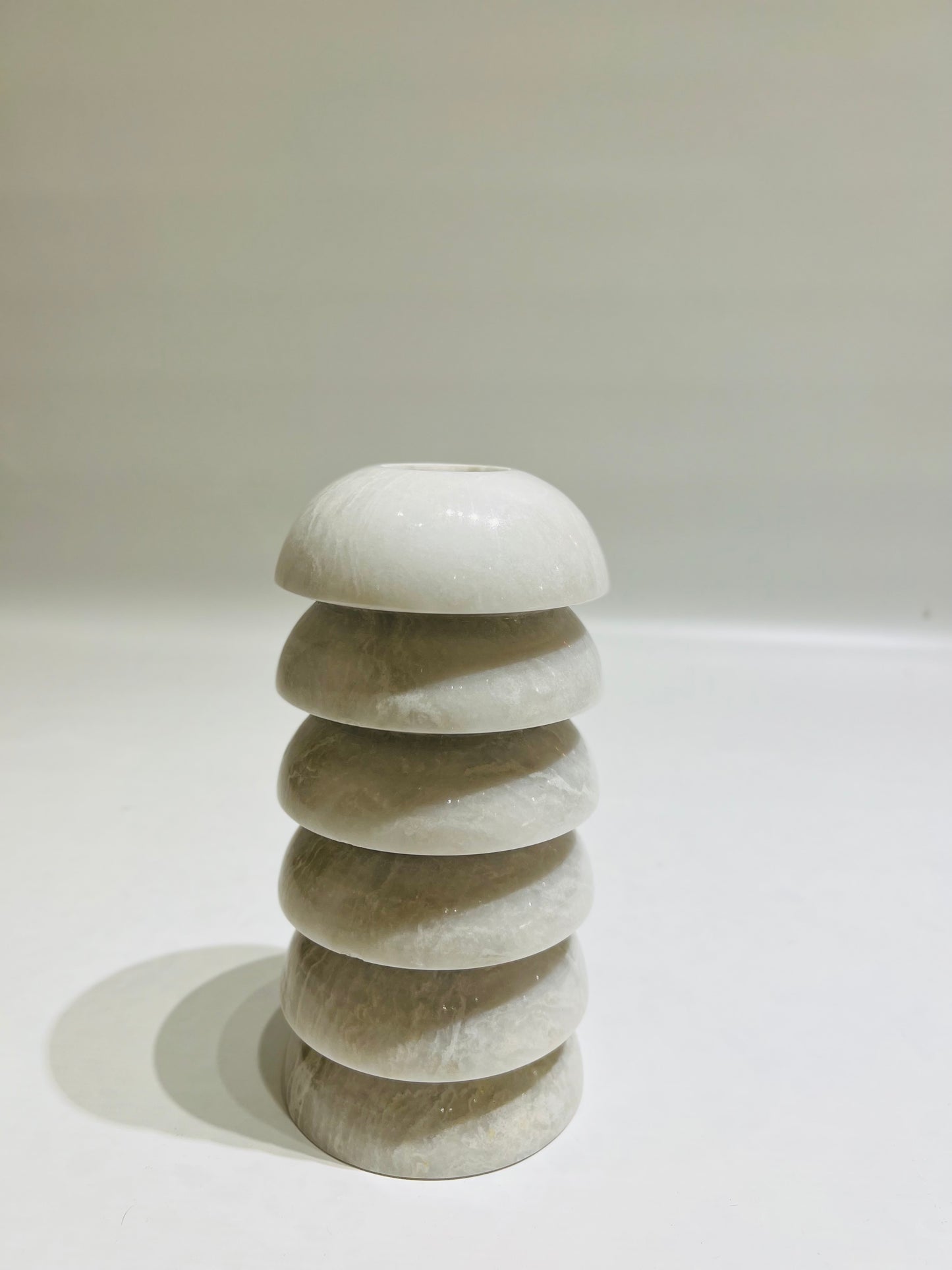 Stacked Dome Candle Stand